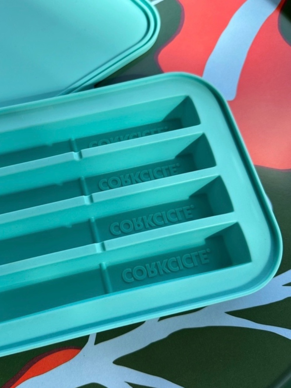 Corkcicle Skinny Ice Stick Mold Kit Aqua